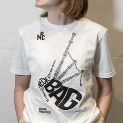 NPC White Bagpipe T-shirt