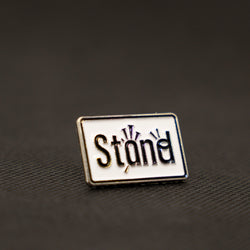 STAND project pin-badge